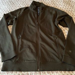 Lululemon men’s sz M track jacket olive NWOT